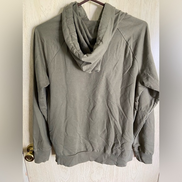 Michael Kors Olive Green Hoodie MK Logo Sz Medium - Picture 6 of 9